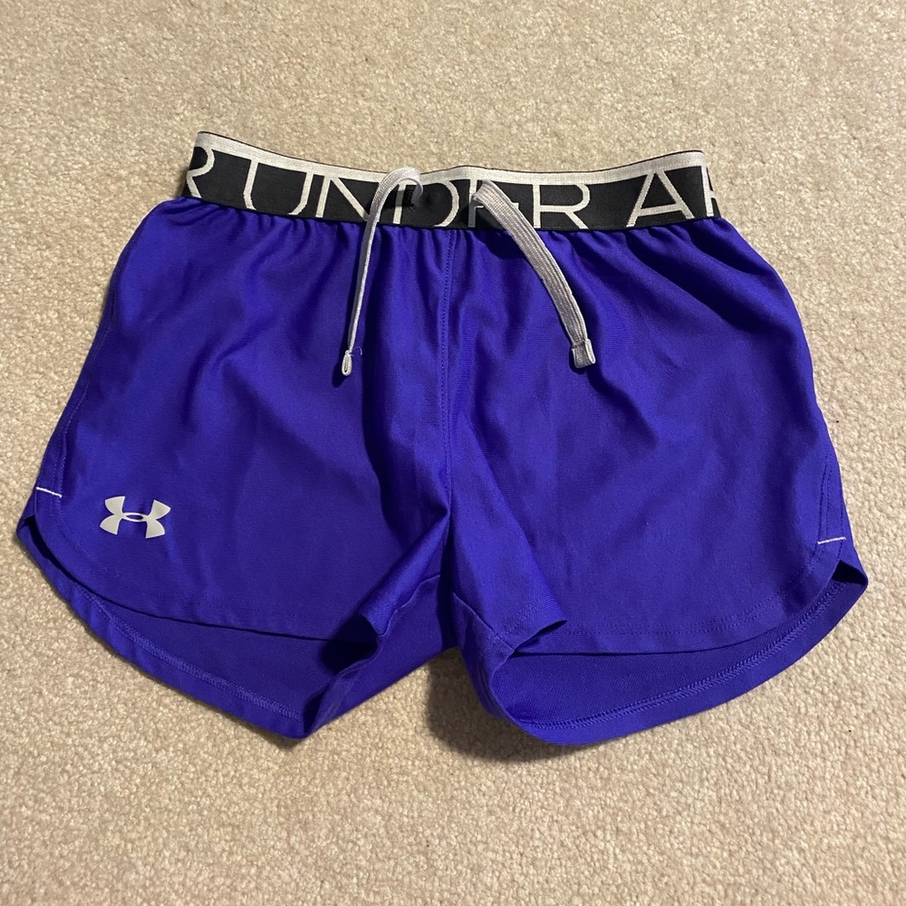3 pairs girls Under Armour athletic shorts
